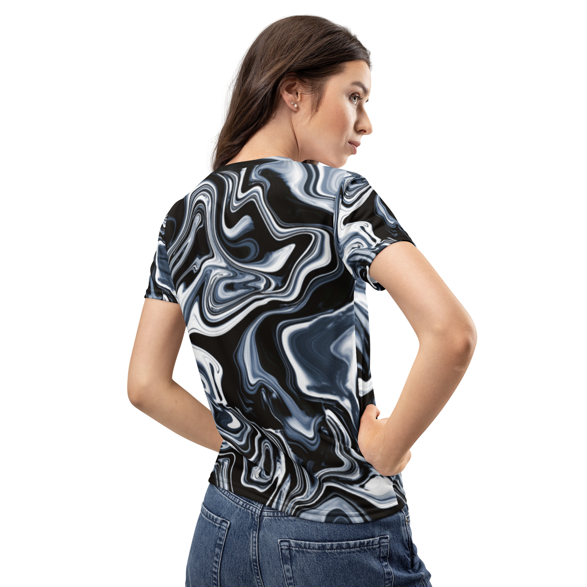 Damen-T-Shirt – Bild 3