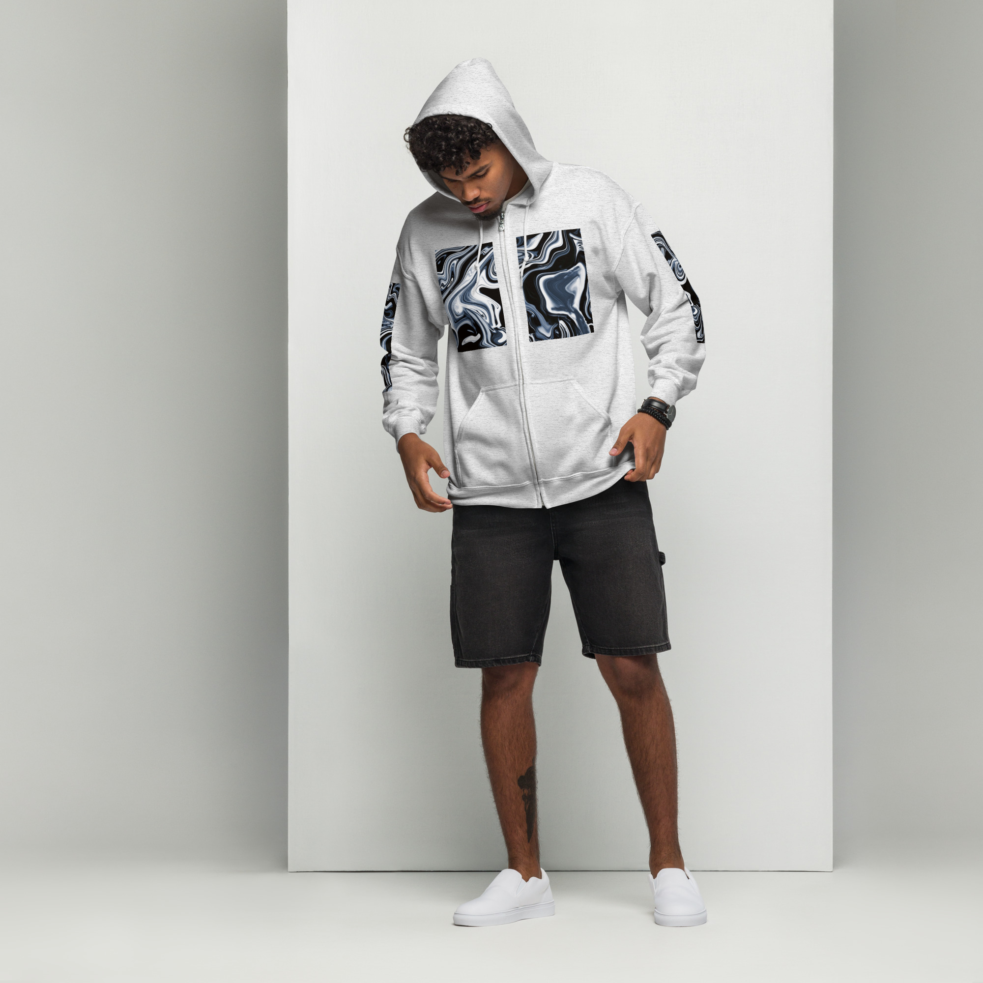 Unisex Heavy-Blend Zip Hoodie – Bild 14