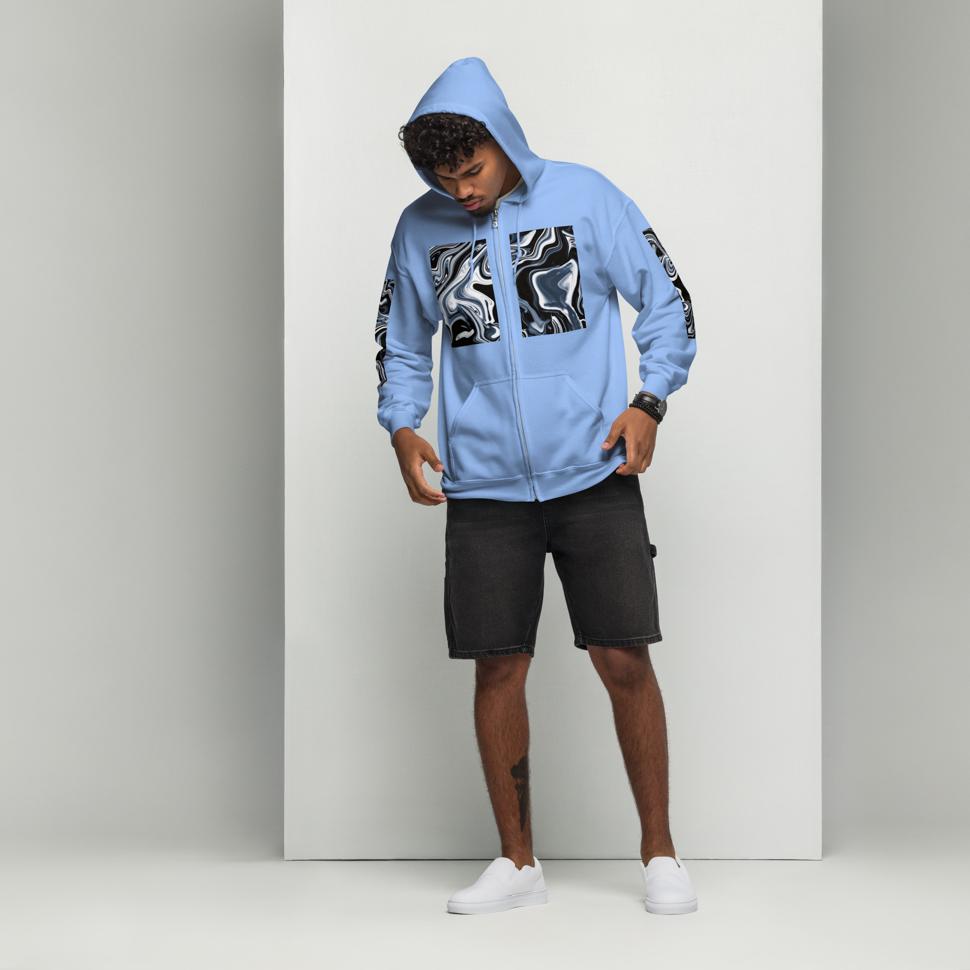 Unisex Heavy-Blend Zip Hoodie – Bild 12