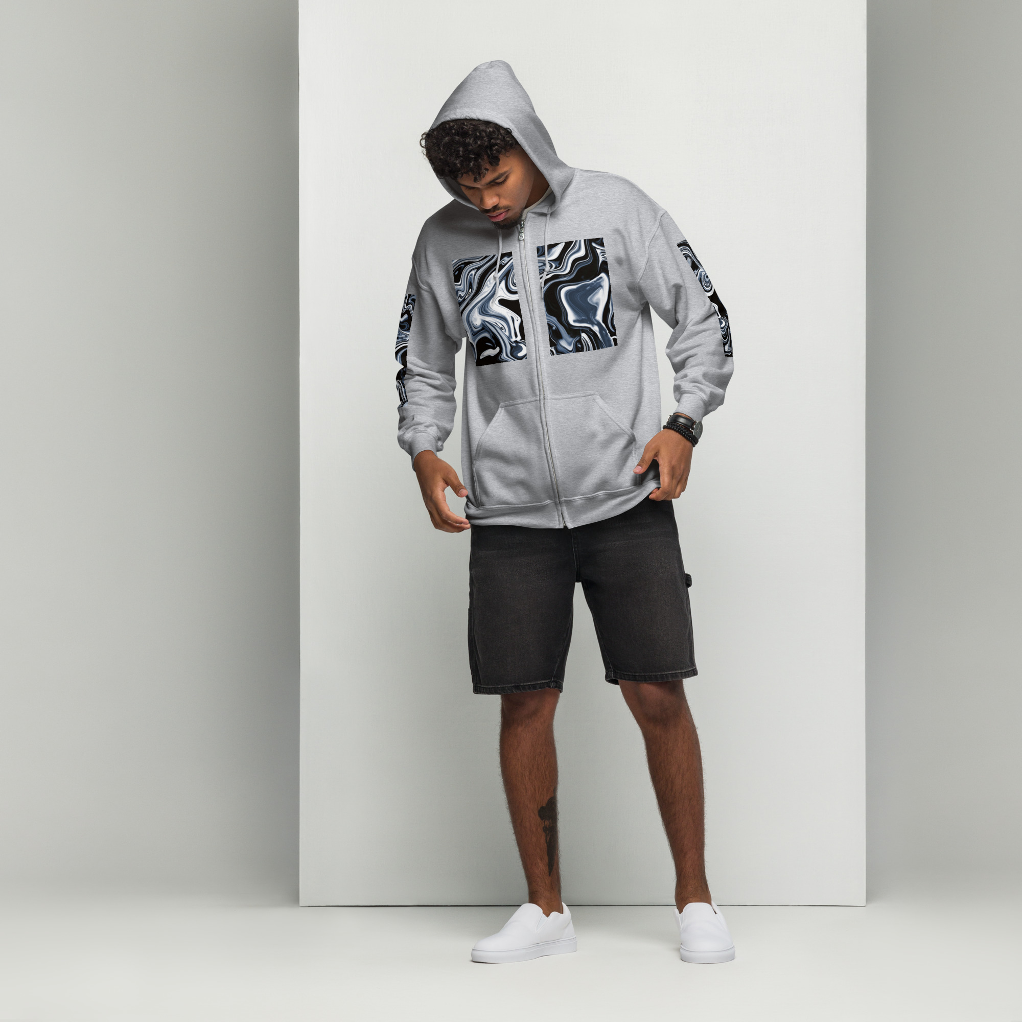 Unisex Heavy-Blend Zip Hoodie – Bild 13