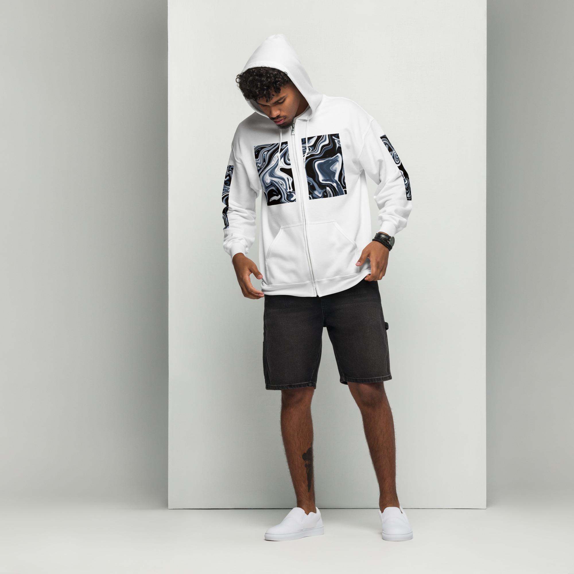 Unisex Heavy-Blend Zip Hoodie