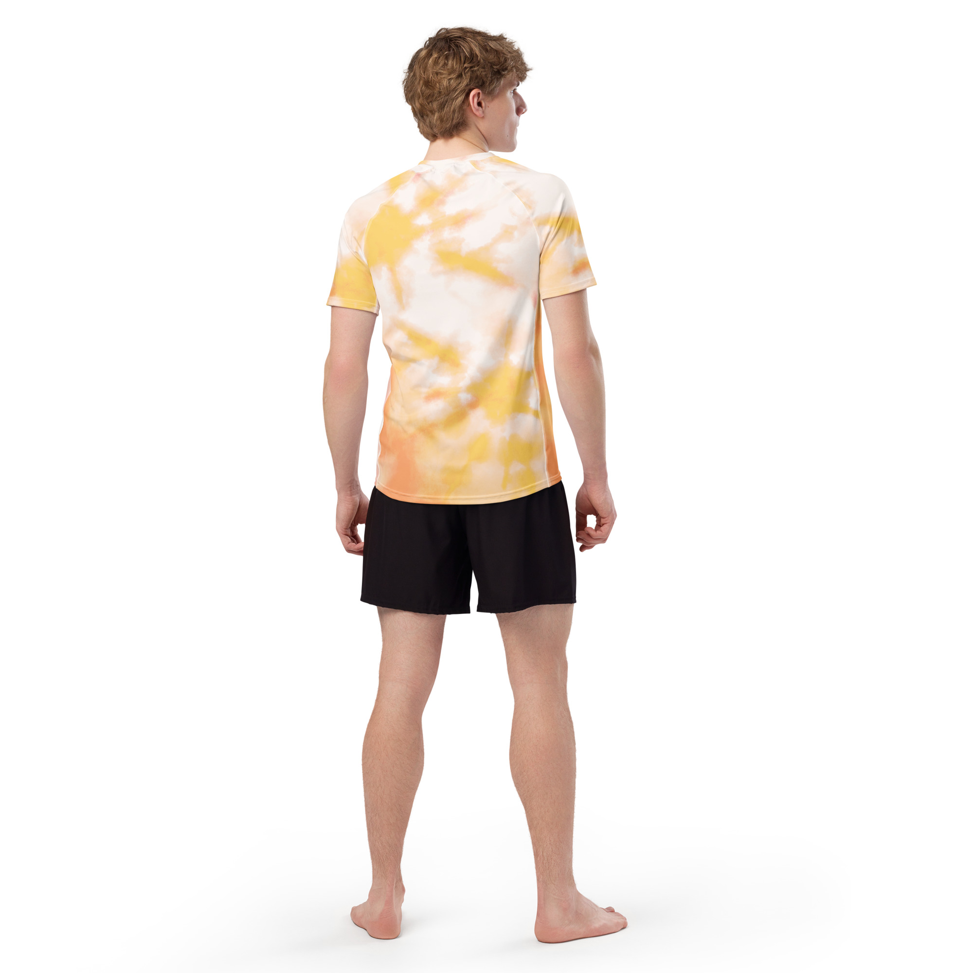 Herren-Rashguard mit Allover-Druck